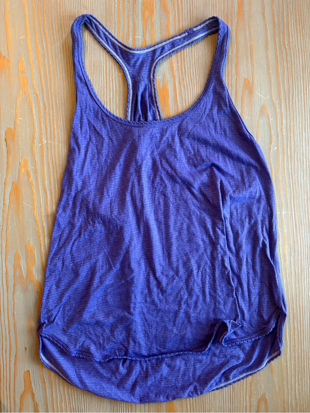 Lululemon VINTAGE purple racerback tank